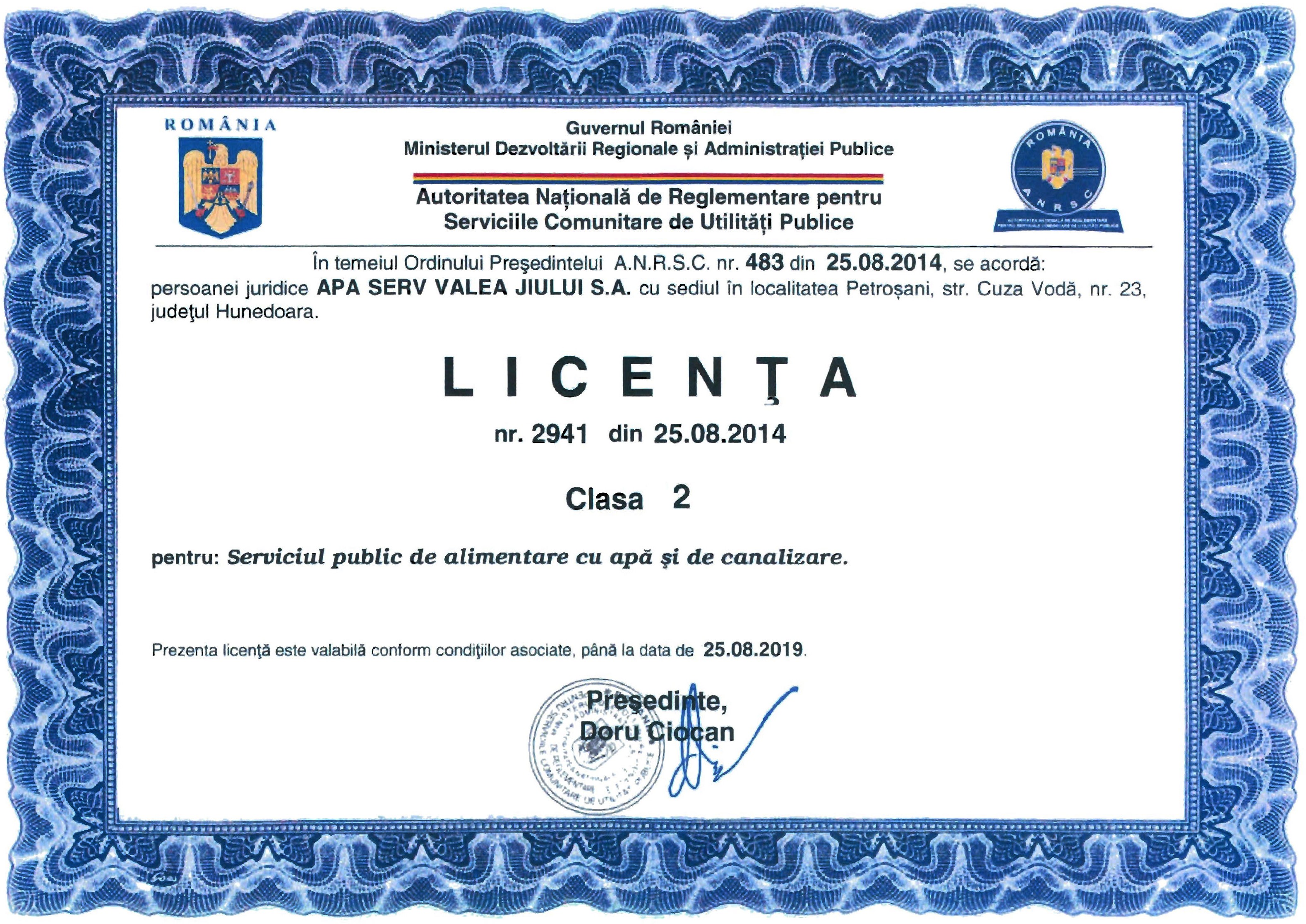 Licenta 2014 Licenta 2014